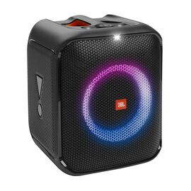 JBL Partybox Encore Essential - Black - Portable party speaker with powerful 100W sound, built-in dynamic light show, and splash proof design. - Hero JBL Partybox Encore Essential - Black - Portable party speaker with powerful 100W sound, built-in dynamic light show, and splash proof design. - Hero