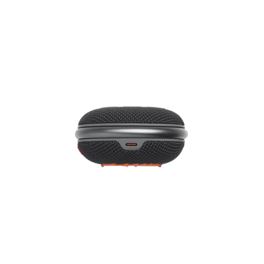 JBL Clip 4 - Black / Orange - Ultra-portable Waterproof Speaker - Bottom