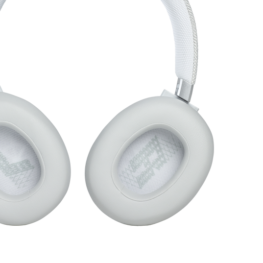 JBL Live 660NC - White - Wireless over-ear NC headphones - Detailshot 3