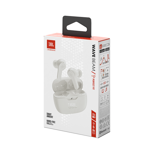 JBL Wave Beam - White - True wireless earbuds - Detailshot 15