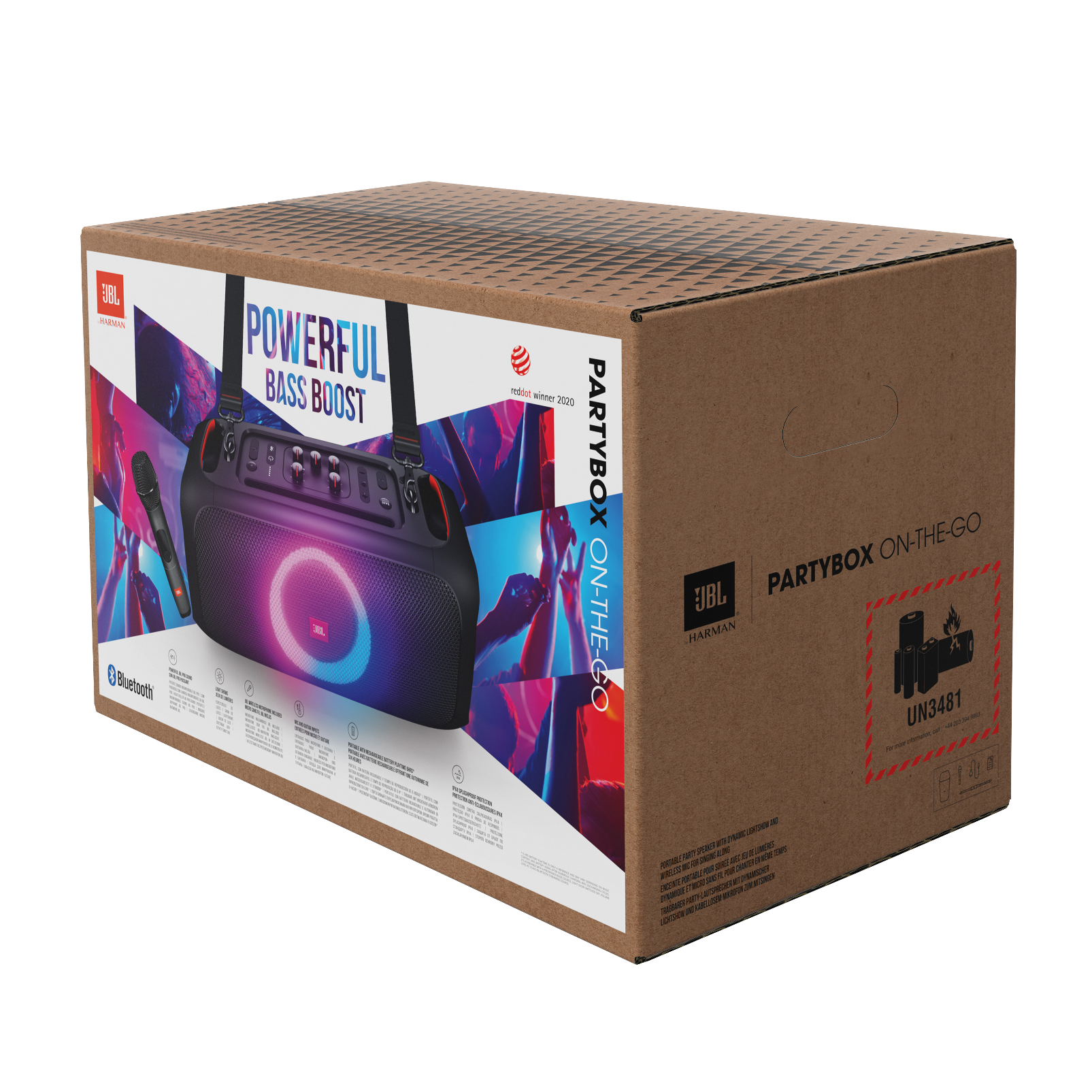JBL PartyBox On-The-Go | Portable party 