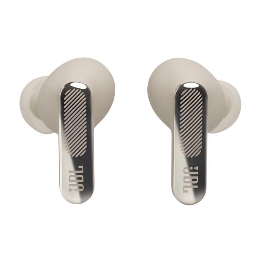 JBL Live Beam 4 - Champagne - True wireless Noise Cancelling earbuds - Front