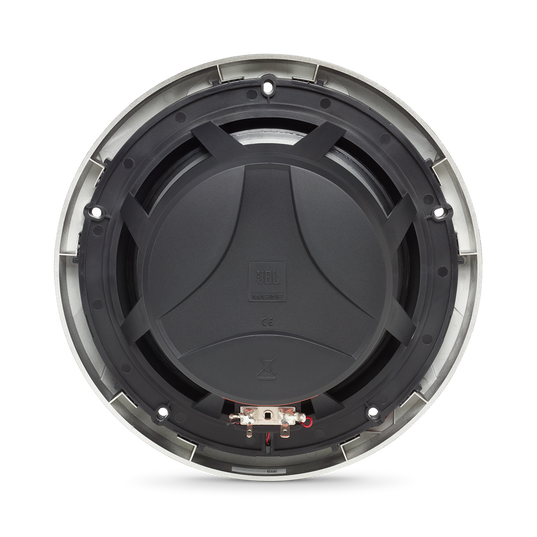 Club Marine MS8LB - Black Matte - Club Marine MS8LB—8" (200mm) two-way marine audio multi-element speaker with RGB lighting – Black - Back