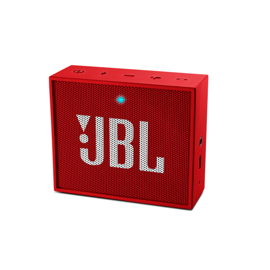 JBL Go - Red - Full-featured, great-sounding, great-value portable speaker - Hero