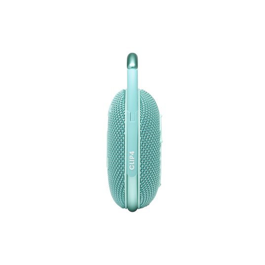 JBL Clip 4 - Teal - Ultra-portable Waterproof Speaker - Right