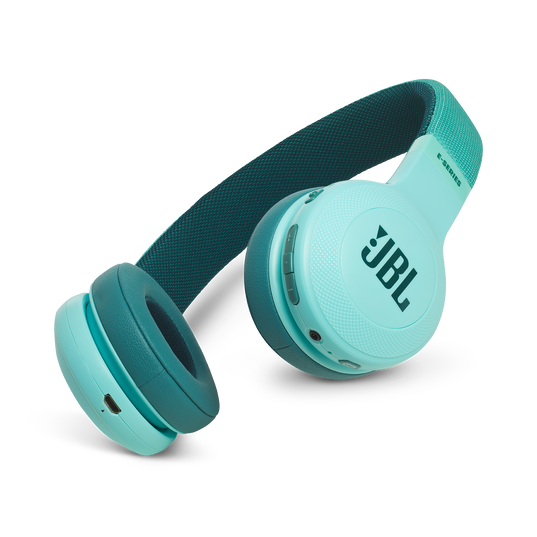 JBL E45BT - Teal - Wireless on-ear headphones - Hero