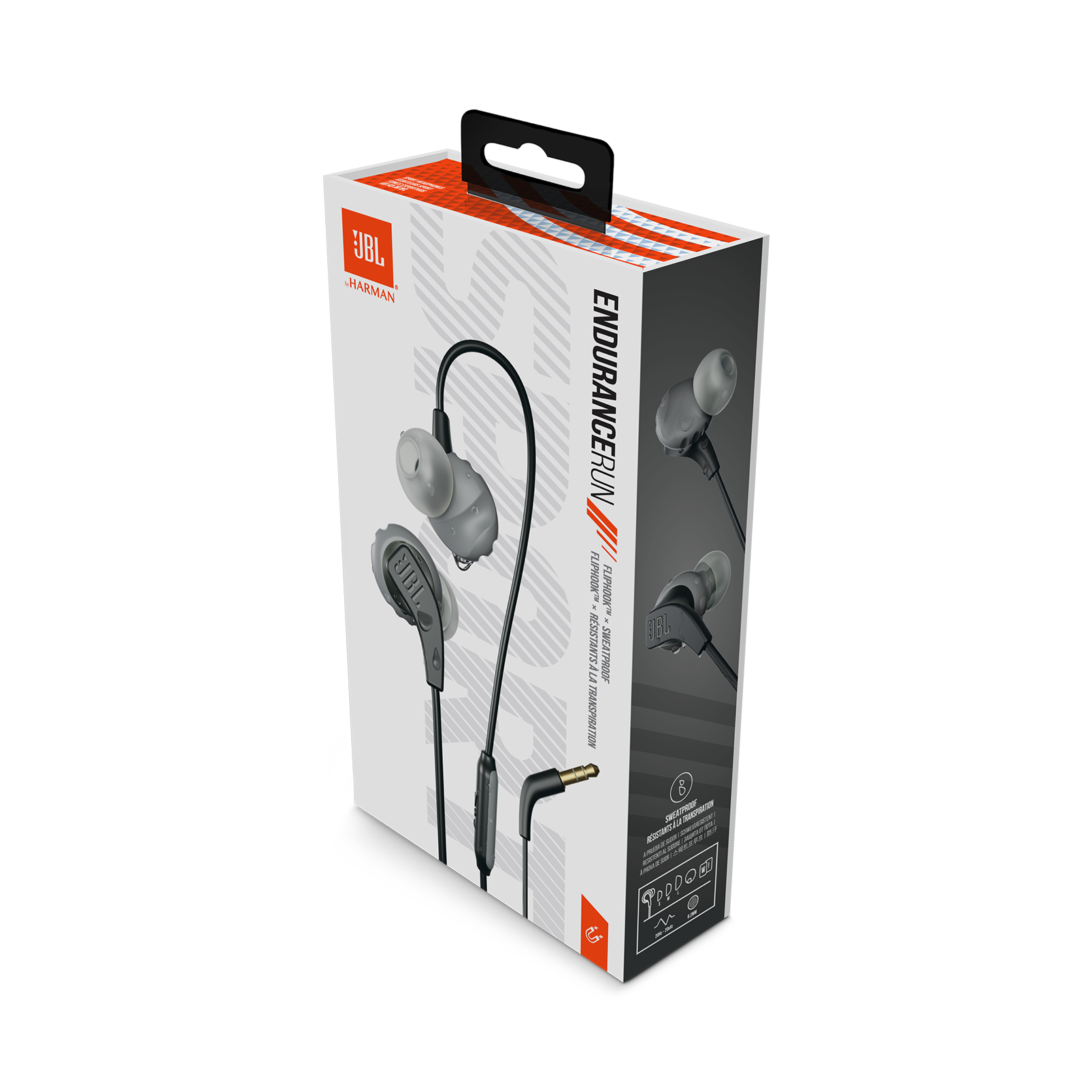 JBL Endurance RUN | Headphone In-Ear Berkabel Tahan Keringat untuk Olahraga