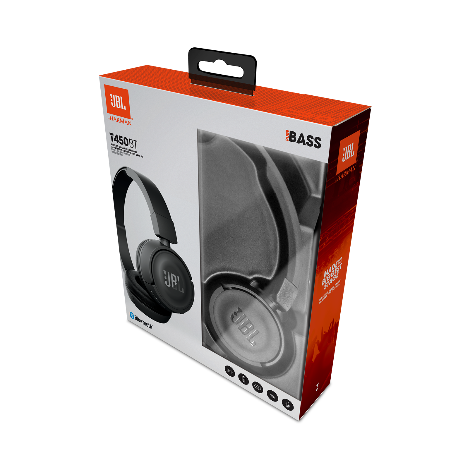 JBL T450BT | Wireless | On Ear Headphones