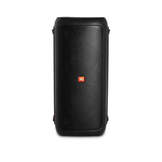 JBL PartyBox 200 - Black - Portable Bluetooth party speaker with light effects - Front