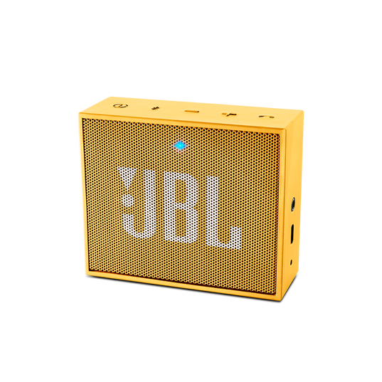 JBL Go - Yellow - Full-featured, great-sounding, great-value portable speaker - Hero