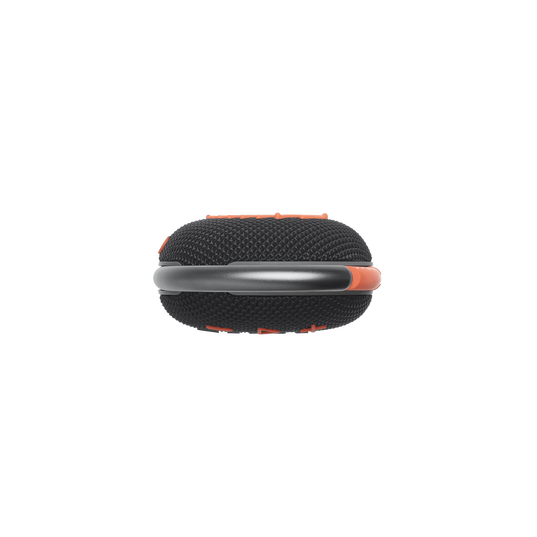 JBL Clip 4 - Black / Orange - Ultra-portable Waterproof Speaker - Top