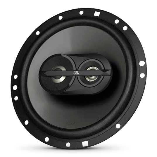 CS763 - Black - 6-1/2” three-way car audio loudspeaker - Hero