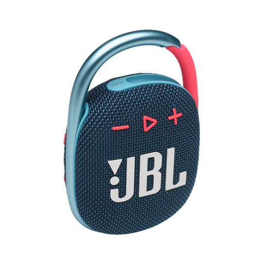 JBL Clip 4 - Blue / Pink - Ultra-portable Waterproof Speaker - Hero