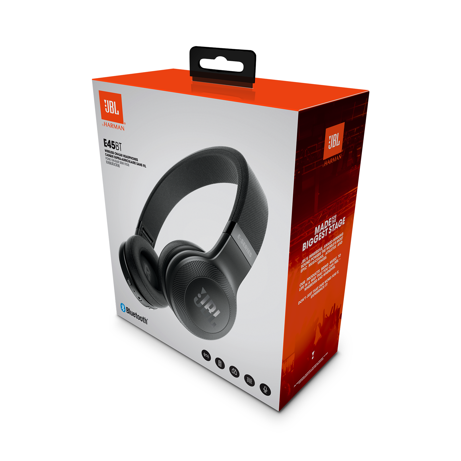 JBL E45BT | Headphone on-ear nirkabel