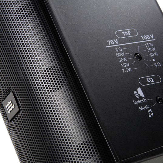 JBL CBT 50LA-1 - Black - Constant Beamwidth Technology&trade; Line Array Column Loudspeaker  - Detailshot 2