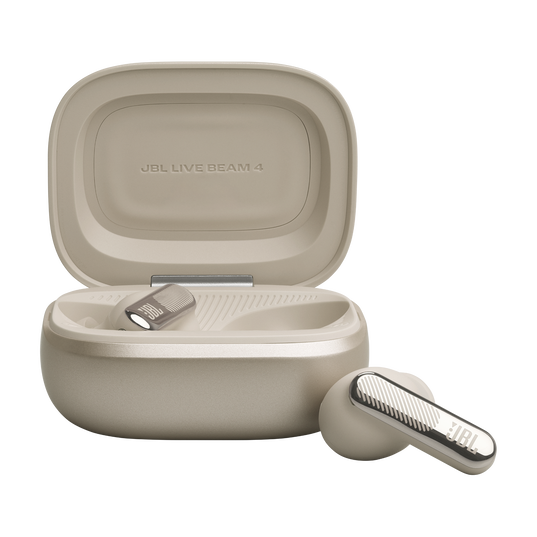 JBL Live Beam 4 - Champagne - True wireless Noise Cancelling earbuds - Bottom