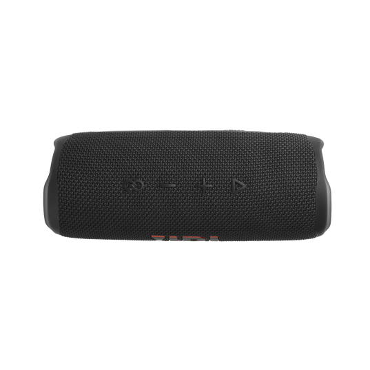 JBL Flip 6 - Black - Portable Waterproof Speaker - Top