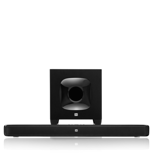 Cinema SB400 - Black - 120-watt, wireless Cinema soundbar and subwoofer - Front
