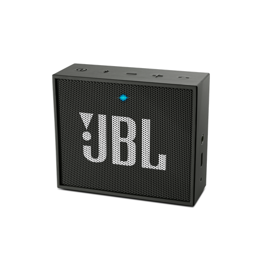 JBL Go - Black - Full-featured, great-sounding, great-value portable speaker - Hero