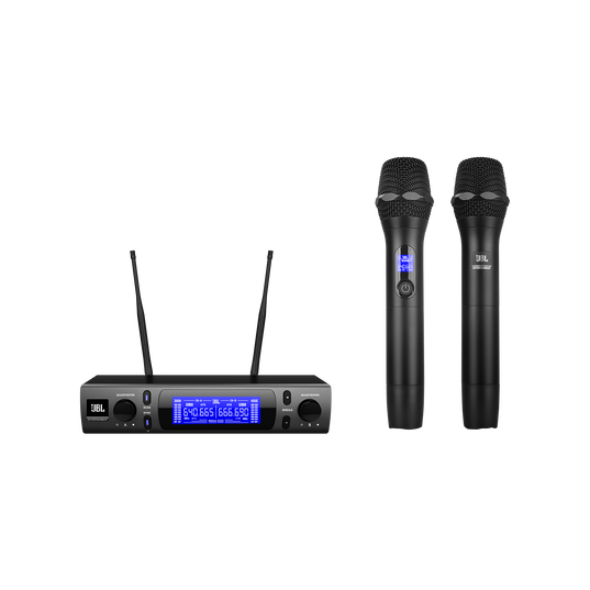 VM300 - Black - Wireless Microphone System - Hero