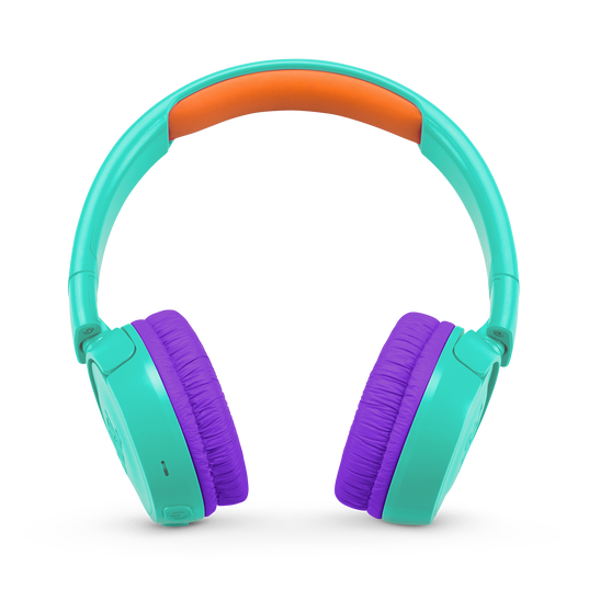 JBL JR300BT - Tropic Teal - Kids Wireless on-ear headphones - Front