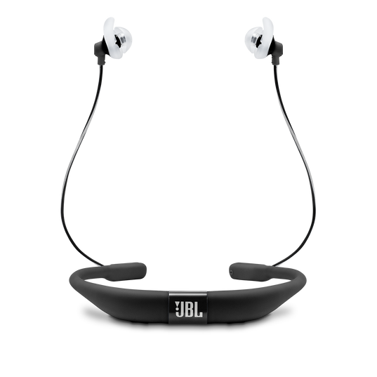 JBL Reflect Fit - Black - Heart Rate Wireless Headphones - Back