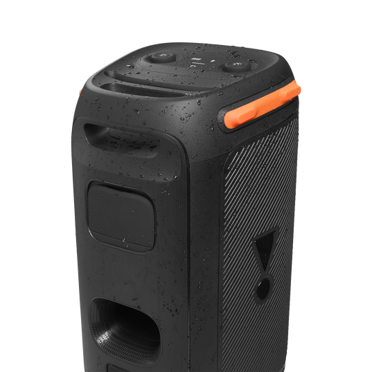 JBL Partybox 110 - Black - Portable party speaker with 160W powerful sound, built-in lights and splashproof design. - Detailshot 6
