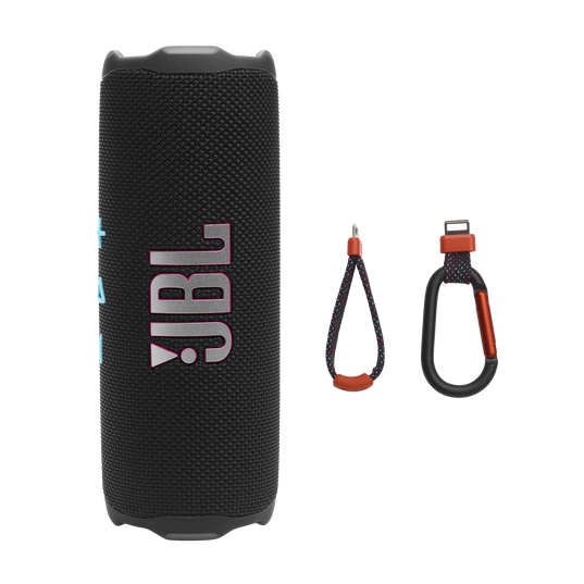 JBL Flip 7 - Funky Black - Portable waterproof and drop-proof  speaker - Detailshot 8
