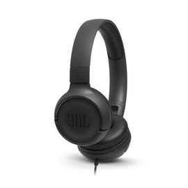 JBL Tune 500 - Black - Wired on-ear headphones - Hero JBL Tune 500 - Black - Wired on-ear headphones - Hero