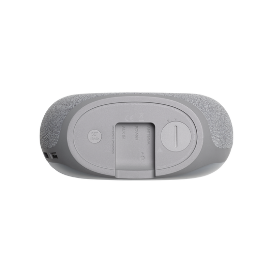 JBL Horizon 2 FM - Grey - Bluetooth clock radio speaker with FM - Bottom