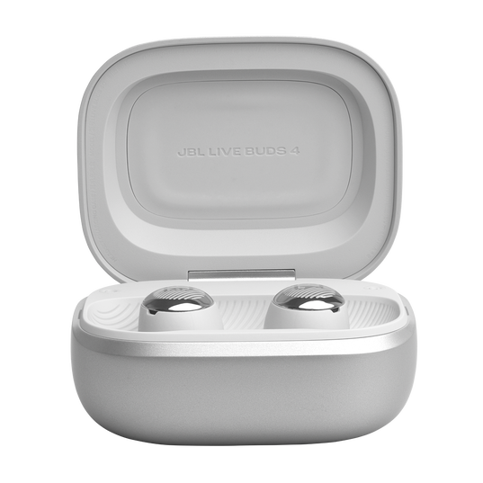JBL Live Buds 4 - Silver - True wireless Noise Cancelling earbuds - Left