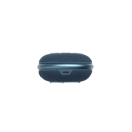 JBL Clip 4 - Blue - Ultra-portable Waterproof Speaker - Bottom