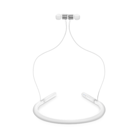 JBL Live 200BT - White - Wireless in-ear neckband headphones - Detailshot 1