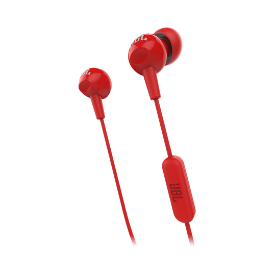 C150SI - Red - JBL C150SI In Ear Headphones - Detailshot 1