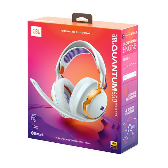 JBL Quantum 650 - Teal - Wireless multiplatform gaming headset - Detailshot 15