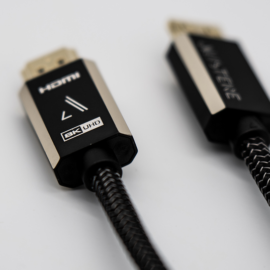 Austere VII Series 8K HDMI Cable 1.5m - Black - Austere VII series 8K HDMI 1.5m cable - Back