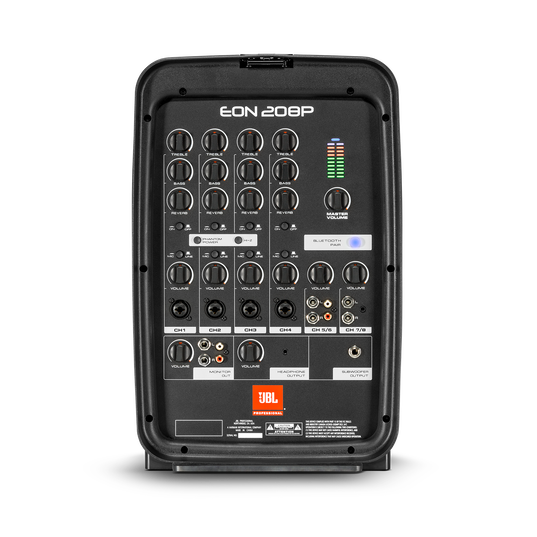JBL EON208P - Black - Portable 8 in. 2-Way PA with Powered 8-Channel Mixer and Bluetooth® - Detailshot 1