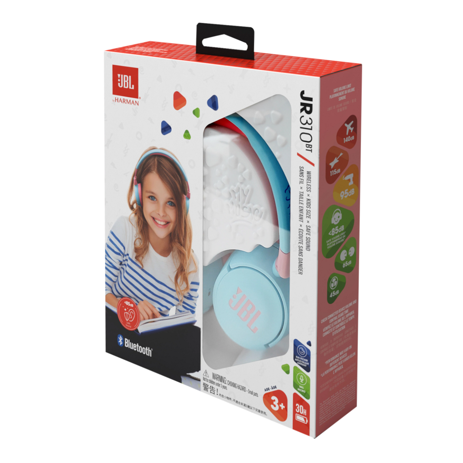 JBL Jr310BT | Kids Wireless on-ear headphones