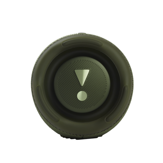 JBL Charge 5 - Forest Green - Portable Waterproof Speaker with Powerbank - Left