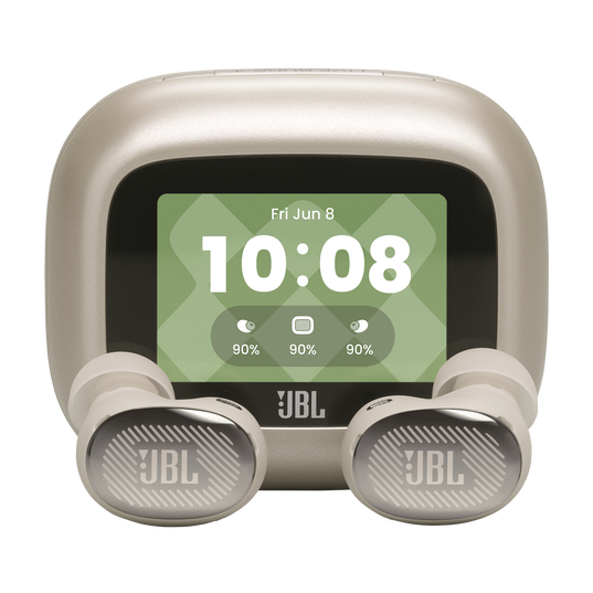 JBL Live Buds 4 - Champagne - True wireless Noise Cancelling earbuds - Hero