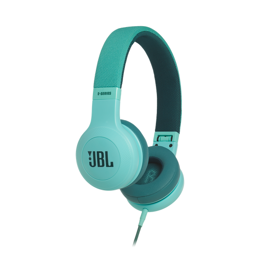 E35 - Teal - On-ear headphones - Hero