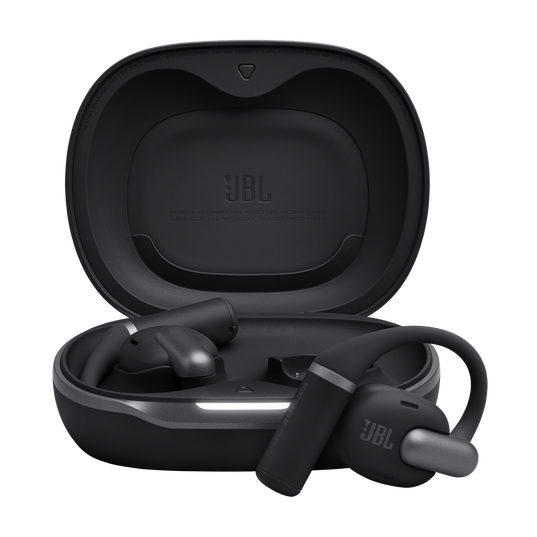 JBL Sense Pro - Black - True wireless open-ear headphones - Hero