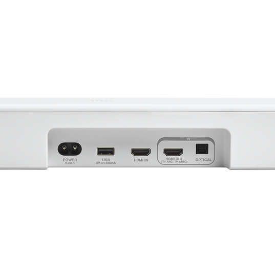 JBL Bar 300MK2 - White - 5.0 channel all-in-one soundbar with Dolby Atmos &reg; and DTS Virtual:X&reg; - Detailshot 6