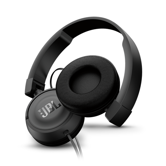 JBL T450 - Black - On-ear headphones - Detailshot 1