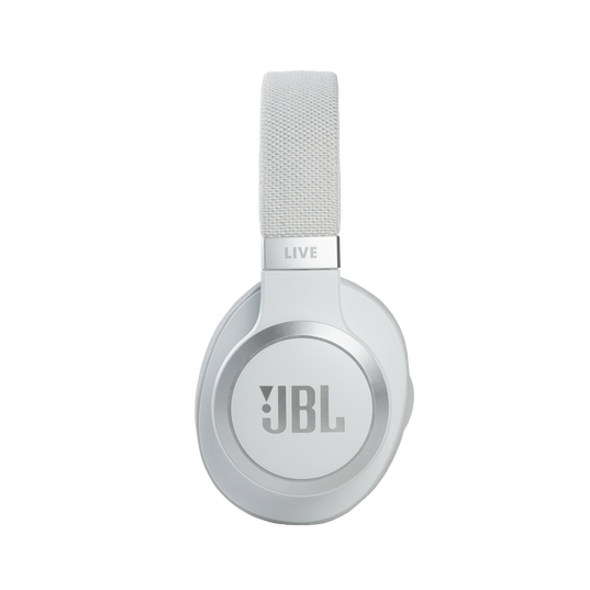 JBL Live 660NC - White - Wireless over-ear NC headphones - Detailshot 1