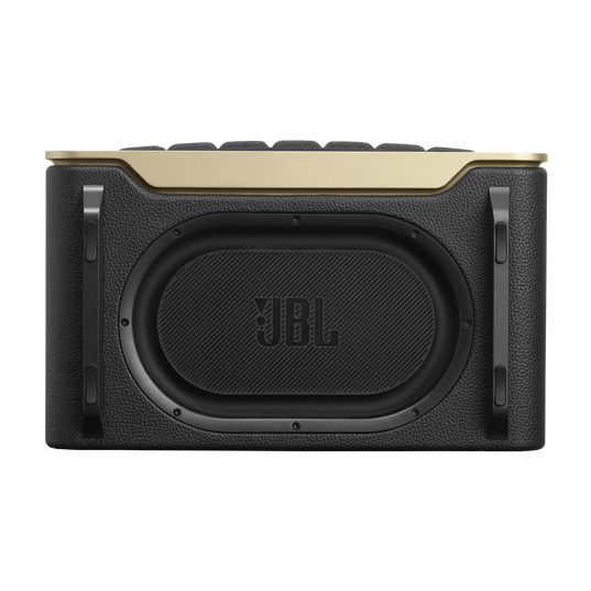 JBL Authentics 200 - Black - Smart home speaker with Wi-Fi, Bluetooth and Voice Assistants with retro design - Bottom