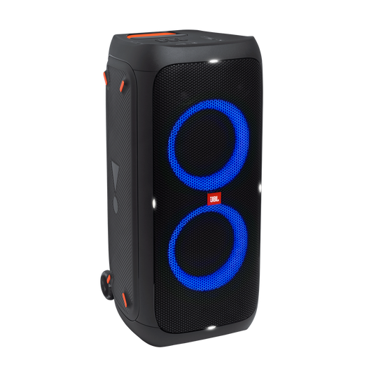 JBL Partybox 310 - Black - Portable party speaker with dazzling lights and powerful JBL Pro Sound - Hero