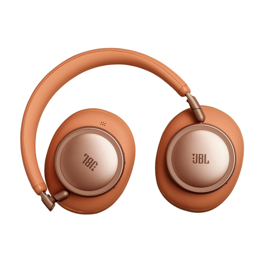 JBL Live 780NC - Orange - Wireless over-ear Noise Cancelling headphones - Left