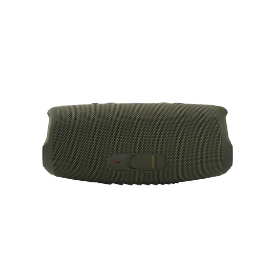 JBL Charge 5 - Forest Green - Portable Waterproof Speaker with Powerbank - Back