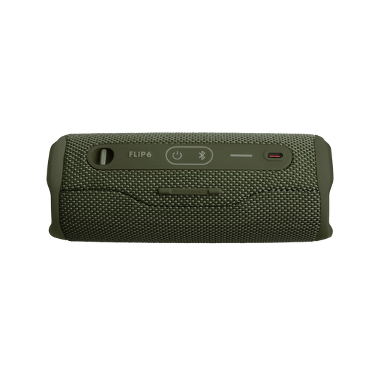 JBL Flip 6 - Green - Portable Waterproof Speaker - Bottom